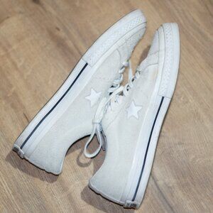 Converse One Star Suede 9M - Cream